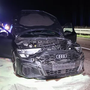 Der am Unfall beteiligte Audi.