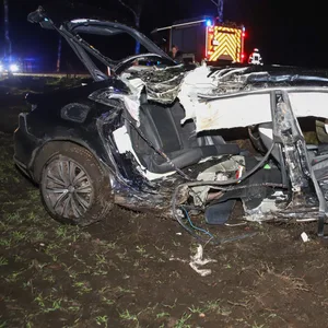 Schwerer Unfall bei Bad Bramstedt. Auto rast gegen Baum – zwei schwer Verletzte