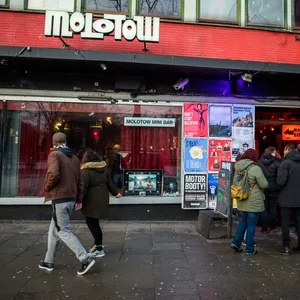Eingang zum Club Molotow