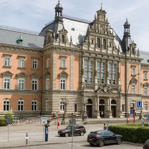 Das Strafjustizgebäude in der Neustadt (Archivbild).