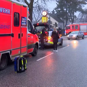 Die Unfallstelle in Eidelstedt