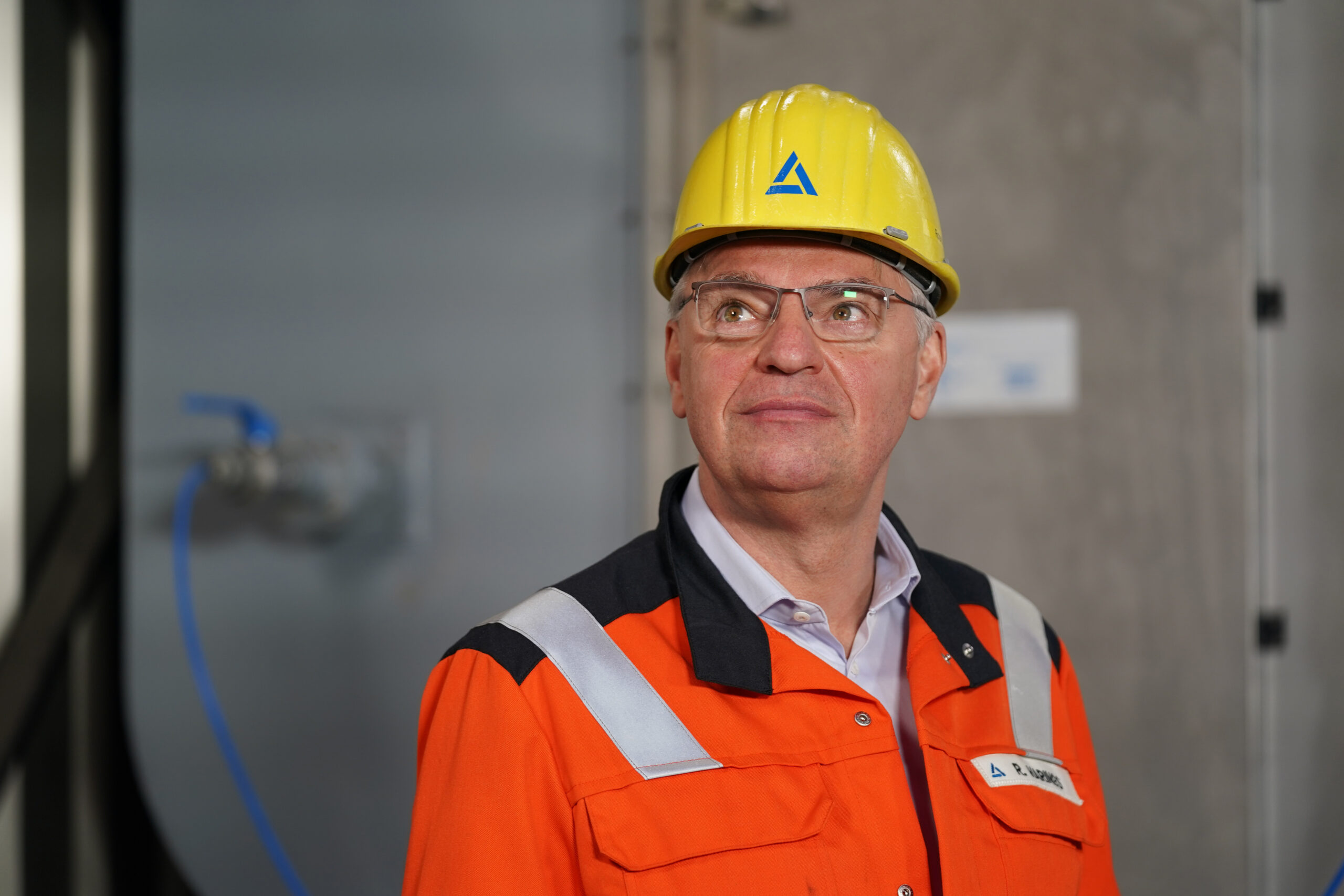 Roland Harings, Vorstandsvorsitzender der Aurubis AG.