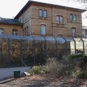 Eines der Gebäude der Karl-Bonhoeffer-Nervenklinik in Berlin-Reinickendorf