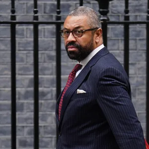 James Cleverly hat einen geschmacklosen Witz über K.o.-Tropfen gemacht. (Archivbild)