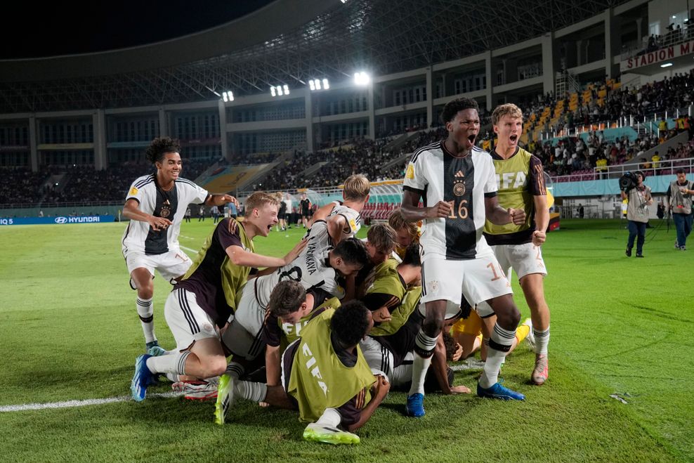 Deutsche U17 feiert den WM-Titel