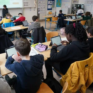 Ein Klassenraum der Lessing-Stadtteilschule