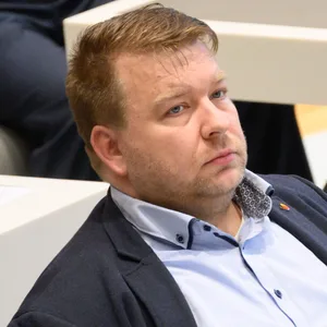 Marcel Queckemeyer (AfD) sitzt im Landtag