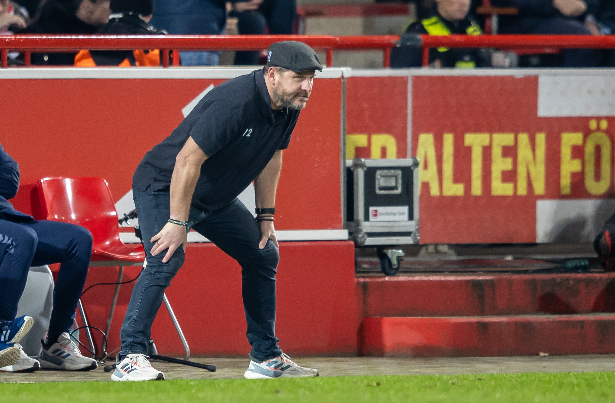 Köln-Trainer Steffen Baumgart während des Spiels bei Union Berlin