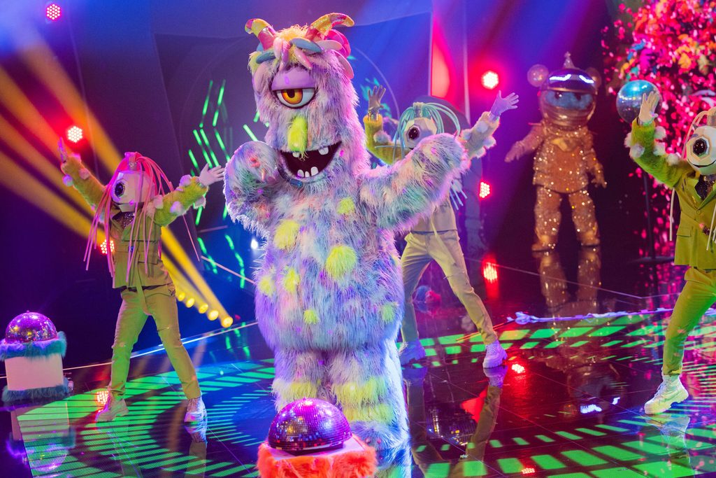 Der Lulatsch auf der „Masked Singer“-Bühne