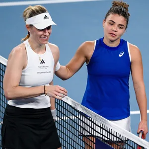 Angelique Kerber und Jasmine Paolini