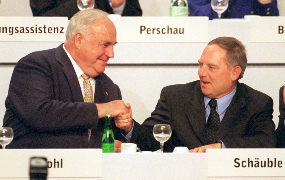 Schäuble und Kohl