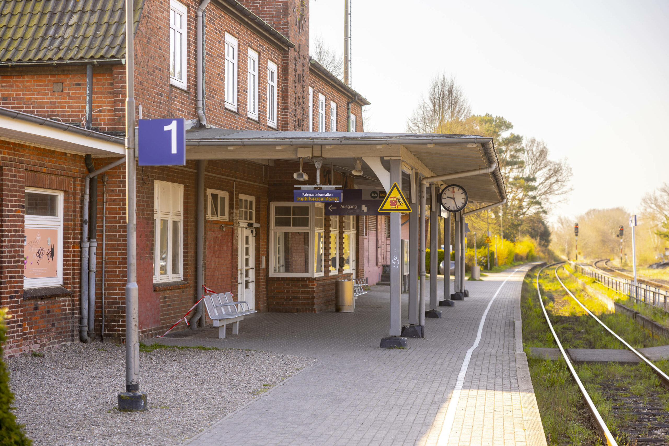 Der Bahnhof in Timmendorfer Strand (Archivbild).