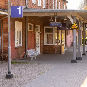 Der Bahnhof in Timmendorfer Strand (Archivbild).