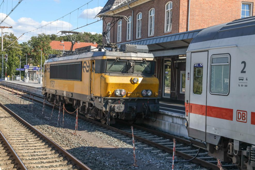 Der Lokwechsel am Bahnhof Bad Bentheim an der niederländisch-deutschen Grenze soll künftig wegfallen.