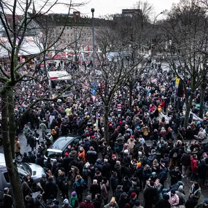 Tausende sind am Samstag zur Demo für das Molotow auf die Straße gegangen.