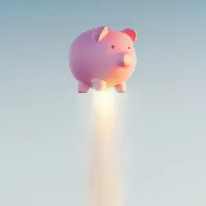 Fliegendes Sparschwein