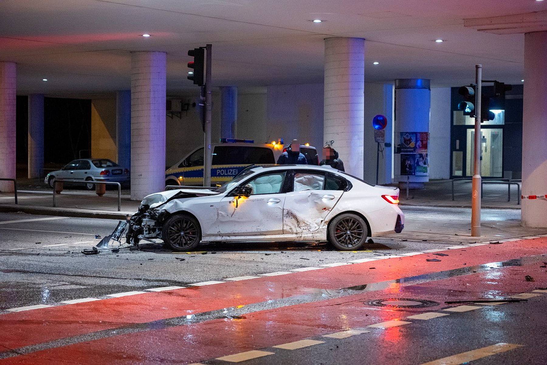 Der am Unfall beteiligte BMW.