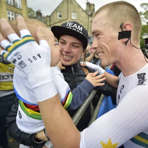 Rohan Dennis und seine Frau Melissa
