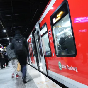 Eine S-Bahn im Hamburger Hauptbahnhof (Symbolbild)