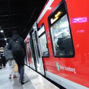 Eine S-Bahn im Hamburger Hauptbahnhof (Symbolbild)