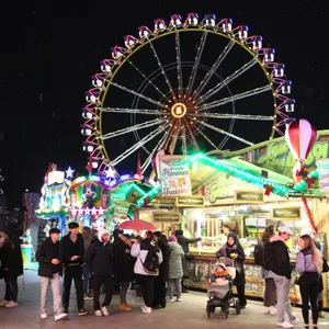 Der Winterdom in Hamburg war 2023 gut besucht.