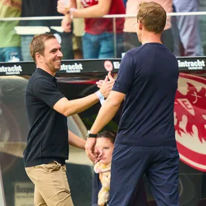 Philipp Lahm und Julian Nagelsmann