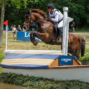 Nadine Marzahl und Pferd Valentine in Luhmühlen