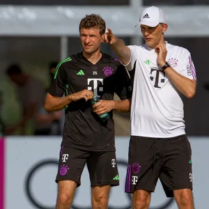 Thomas Müller und Thomas Tuchel