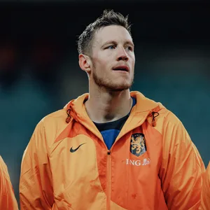 Wout Weghorst während der Nationalmannschaft.