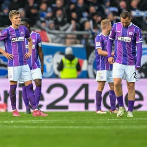 Hängende Köpfe bei dem Team aus Osnabrück
