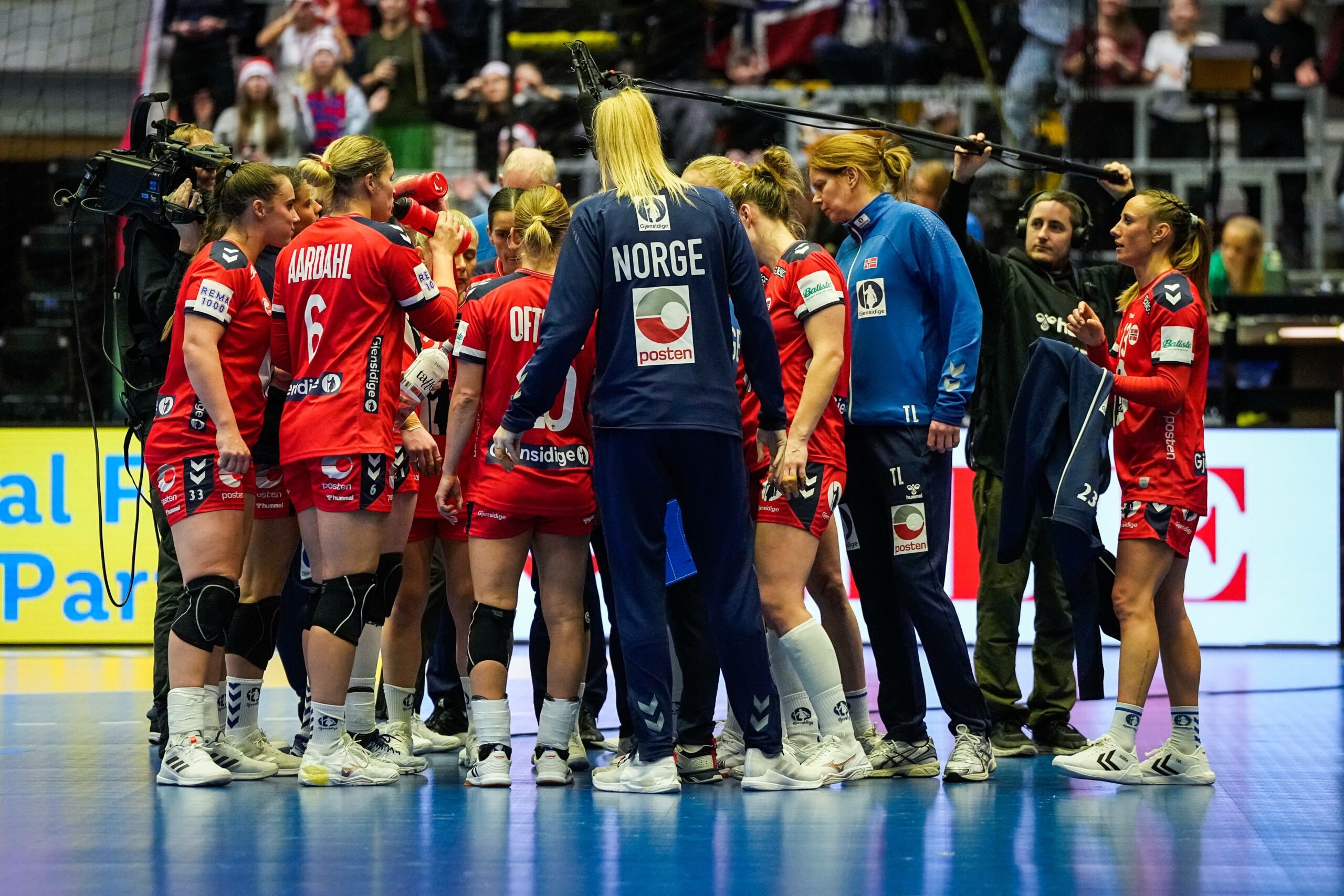 Die Handballerinnen des Norwegischen Nationalteams
