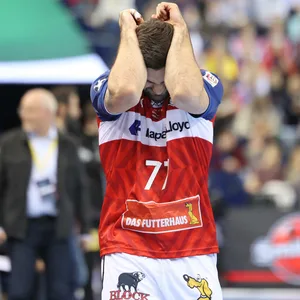 Dani Baijens beim Desaster des HSV Hamburg gegen Magdeburg