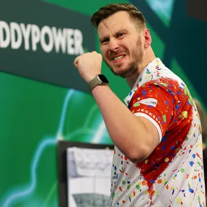 Darts-Profi Florian Hempel bei der WM