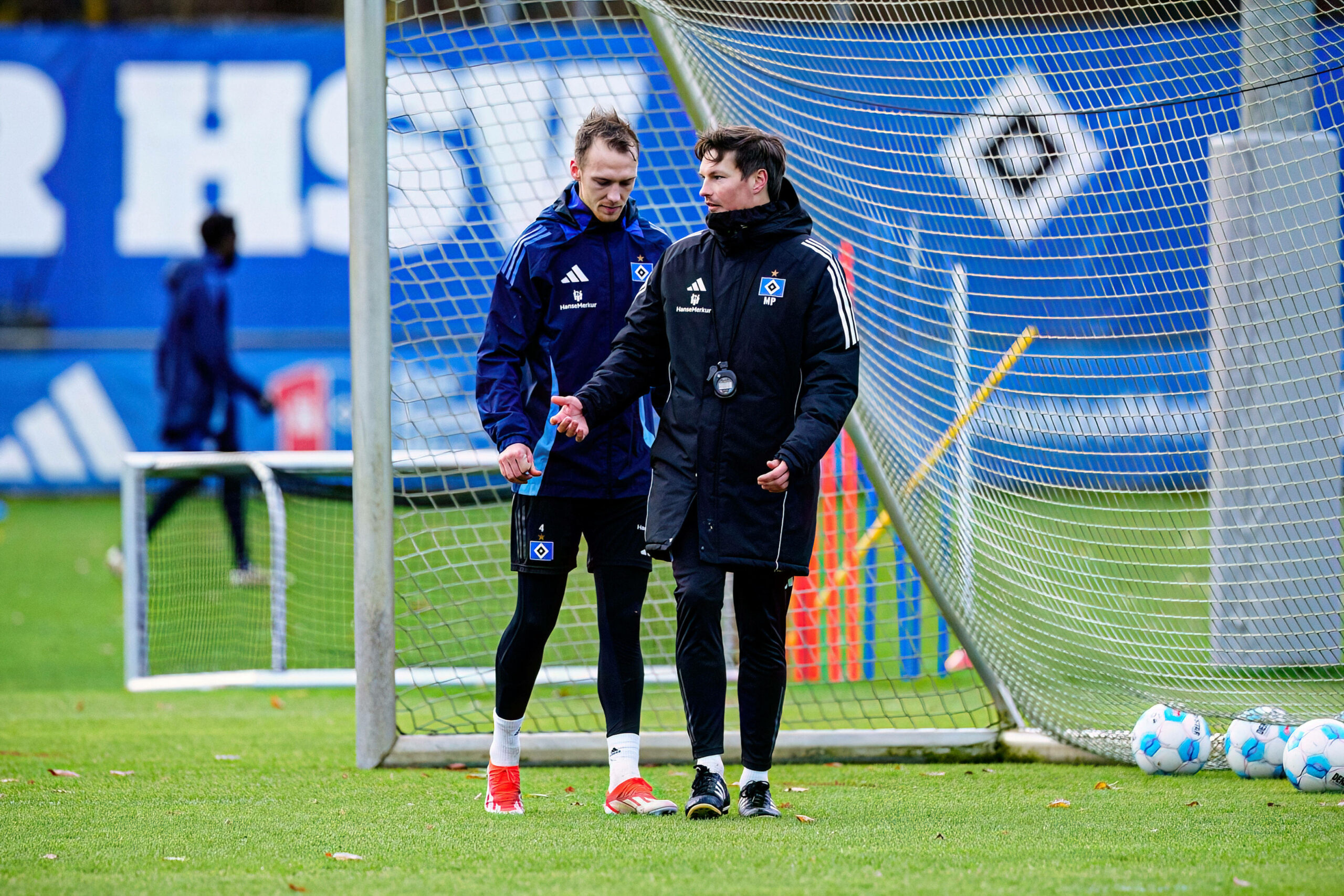 Schonlau, Polzin beim Training