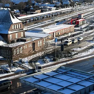 Am Sylter Bahnhof in Westerland wird in der kommenden Woche alles still stehen.