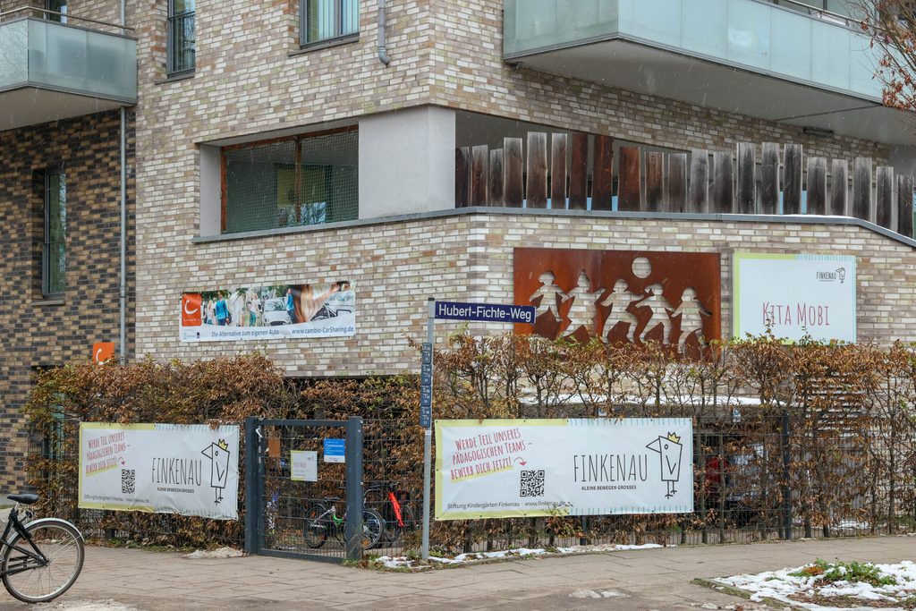 Kita Mobi im Erdgeschoss eines Neubaus