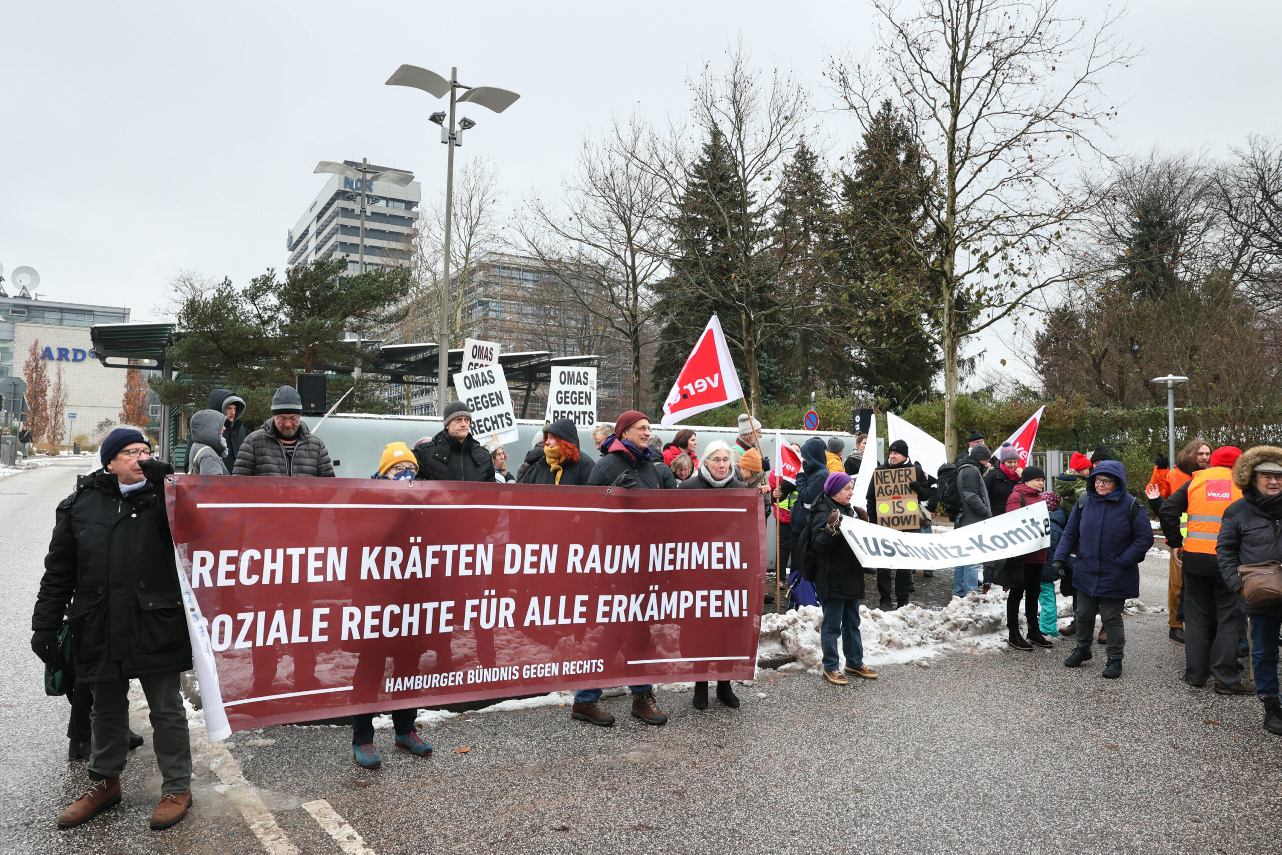 Protestkundgebung NDR