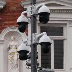 Videokameras am Hansaplatz