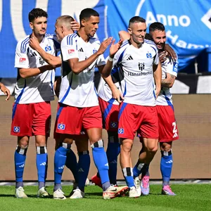 HSV-Jubel vor den eigenen Fans