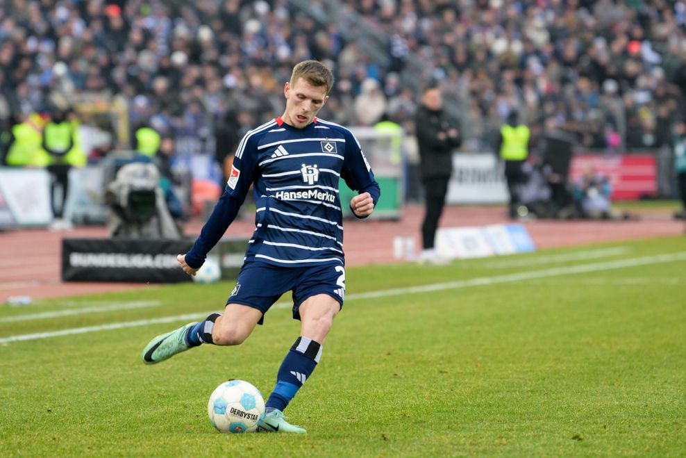 HSV-Profi Emir Sahiti in Ulm