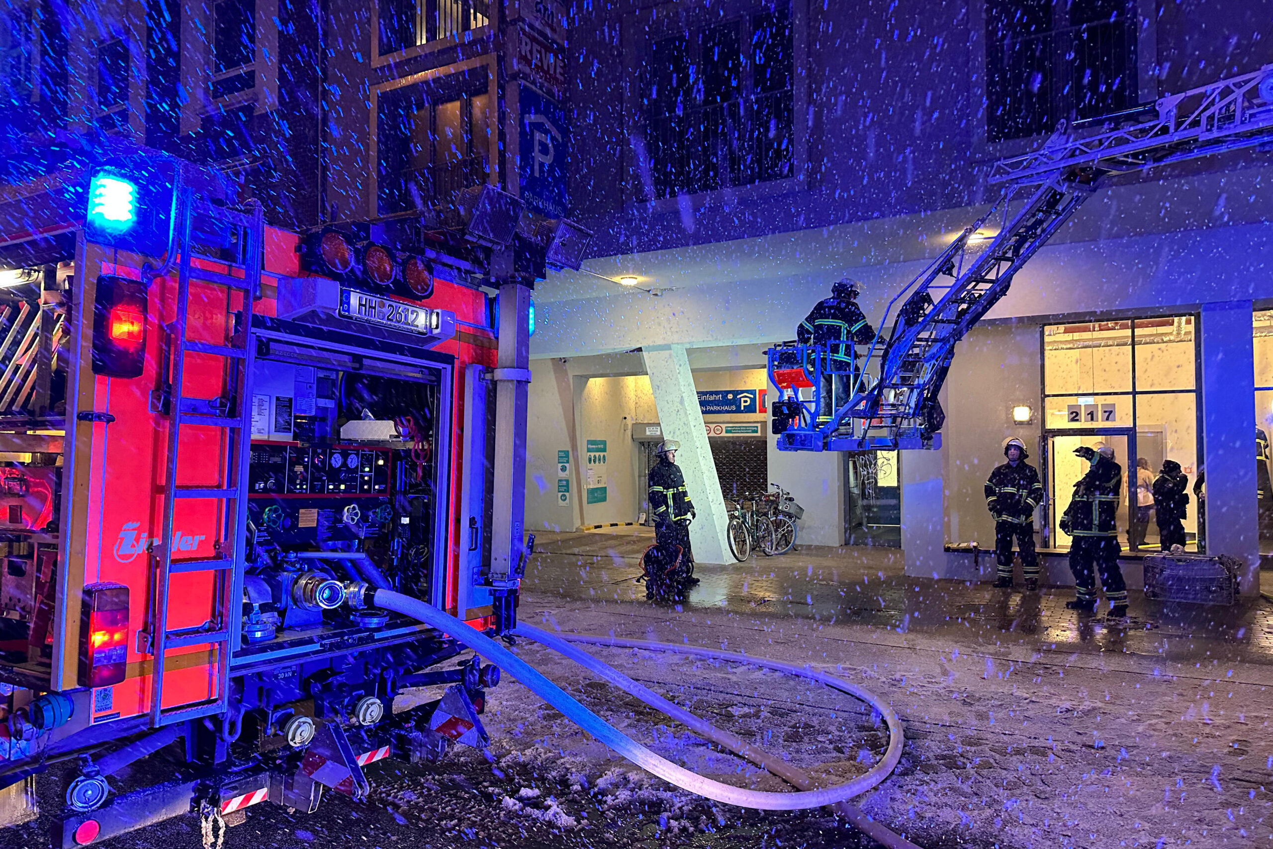 Feuer in Appartementanlage für Auszubeildende – zum Glück niemand verletzt