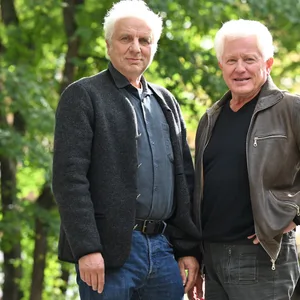 Die Schauspieler Udo Wachtveitl und Miroslav Nemec