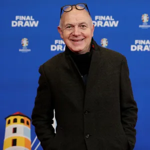 Bernd Neuendorf bei der EM-Auslosung in Hamburg