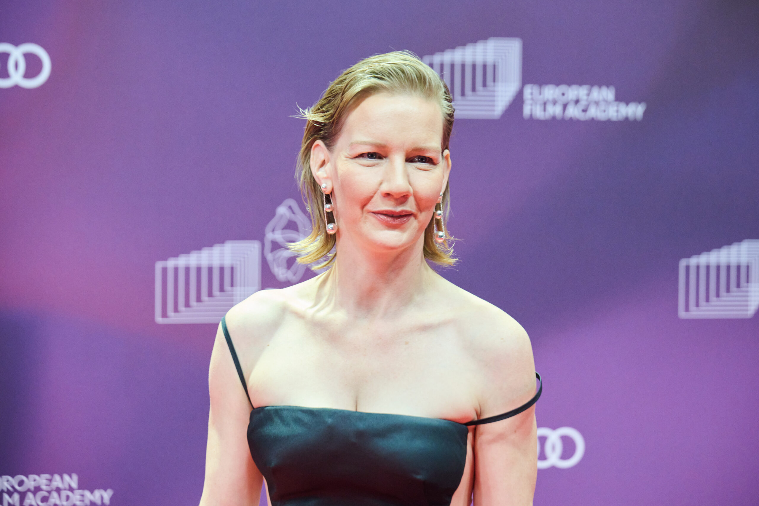 Sandra Hüller kommt zur Verleihung des Europäischen Filmpreises. (Archivbild)