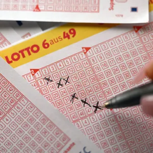 Ein Lotto 6 aus 49-Schein