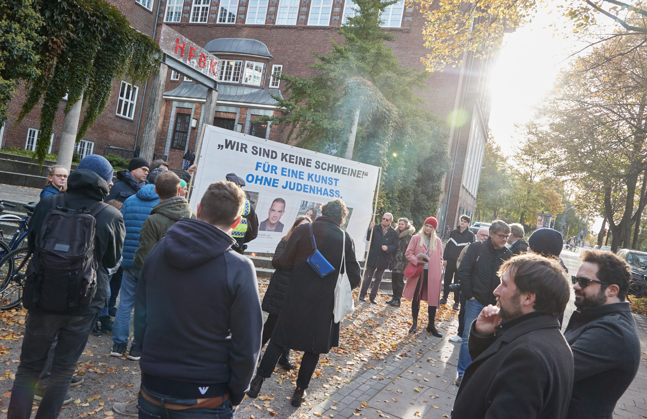 Hamburger Juden protestieren gegen antisemitische Darstellungen in der Kunst (Archivbild).