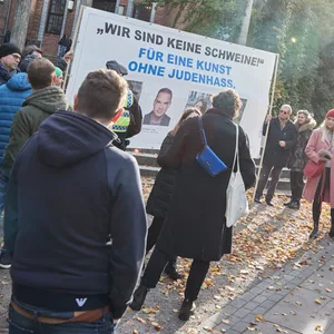 Hamburger Juden protestieren gegen antisemitische Darstellungen in der Kunst (Archivbild).