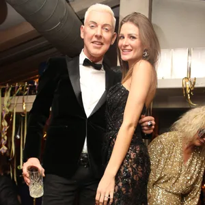 H.P. Baxxter und Freundin Sara bei einer Silvesterfeier