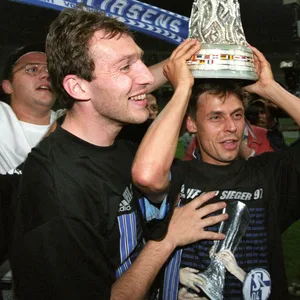 Marc Wilmots und Olaf Thon