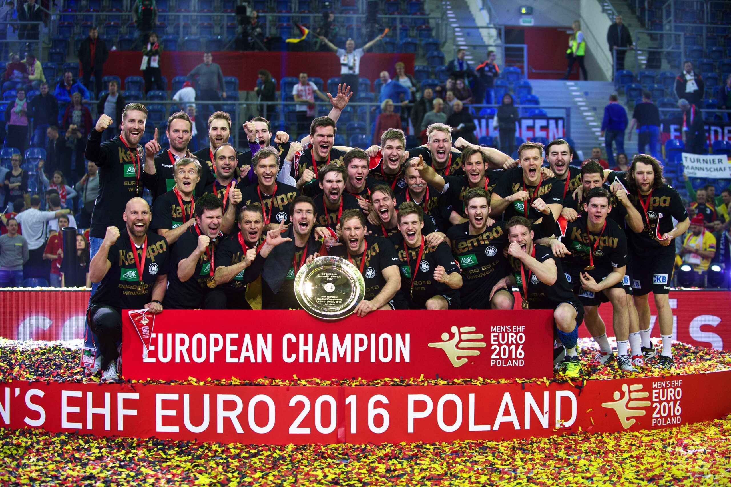 2016 wurde die deutschen Handballer Europameister